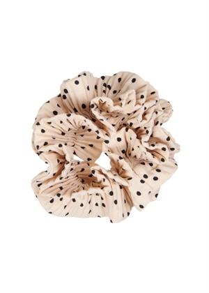 Flæse dalmatians scrunchie Beige Pico 